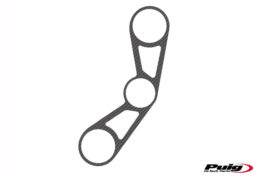 PUIG GABELBRÜCKEN-PROTEKTOR KARBON-OPTIK BMW S1000RR 10 - 5400C