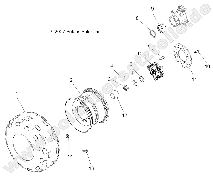 WHEELS, REAR WHEELS, REAR