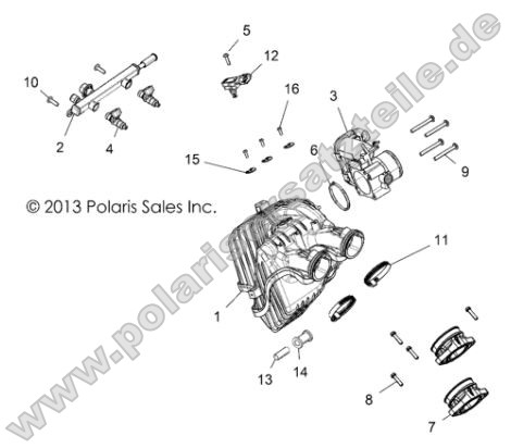 Engine, Intake and Throttle Body