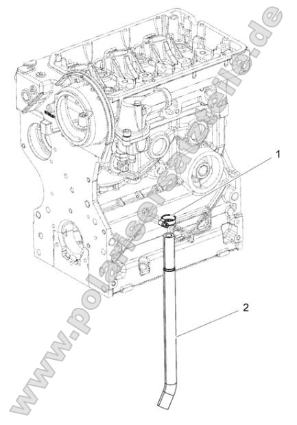 Engine, Water Blow by Hose