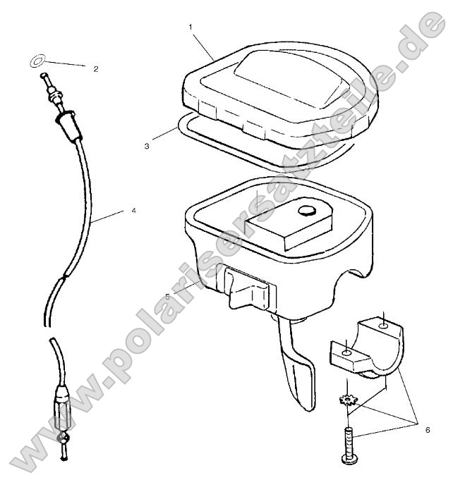 Controls - Throttle Asm/Cable