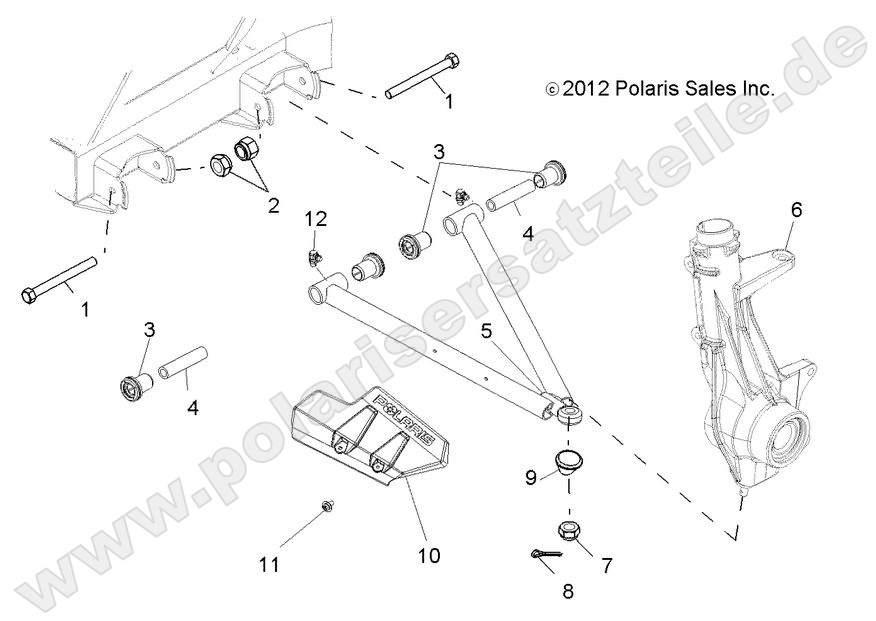 SUSPENSION, A-ARM and STRUT MOUNTING