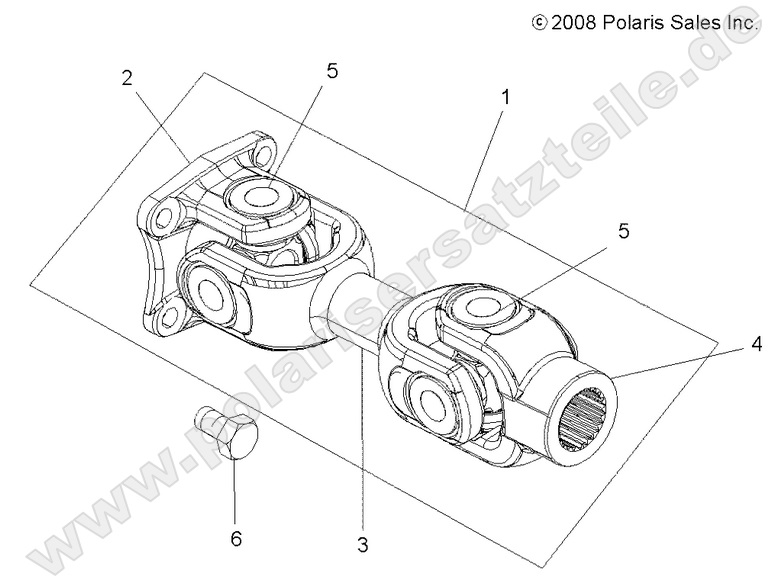 DRIVE TRAIN, PROP SHAFT, REAR DRIVE TRAIN, PROP SHAFT, REAR