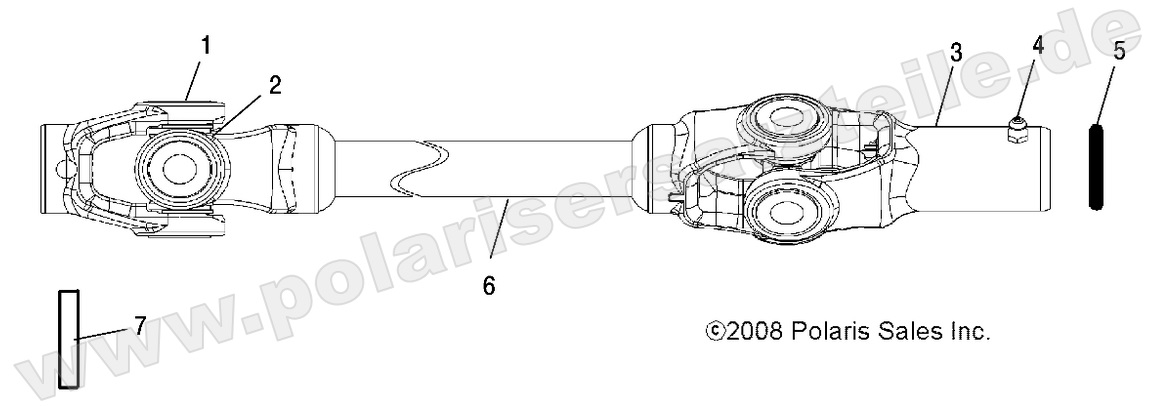 DRIVE TRAIN, PROP SHAFT DRIVE TRAIN, PROP SHAFT