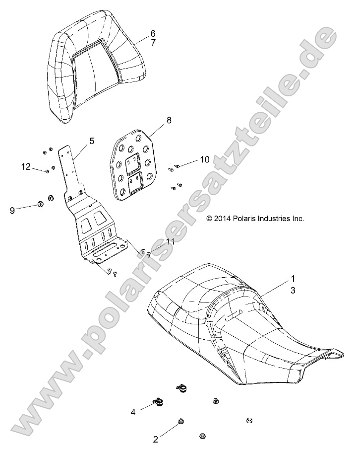 Body, Seat Body, Seat