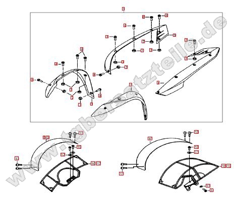 Kotflügelverbreiterung-Kotflügel vo. und hi.