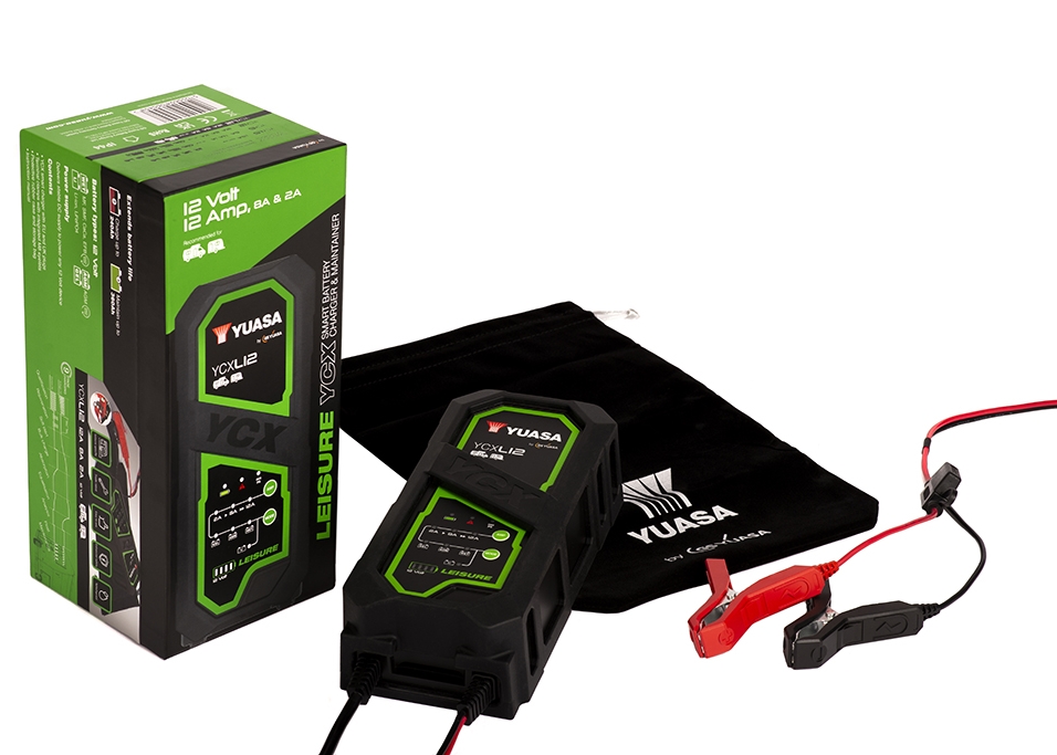 Yuasa_YCXL12_Leisure_Batterieladegeraet_12V_12A_fuer_Versorgungsbatterien_Blei_Saeure___Lithium_2 Yuasa YCXL12 Leisure Batterieladegerät 12V 12A für Versorgungsbatterien Blei-Säure + Lithium