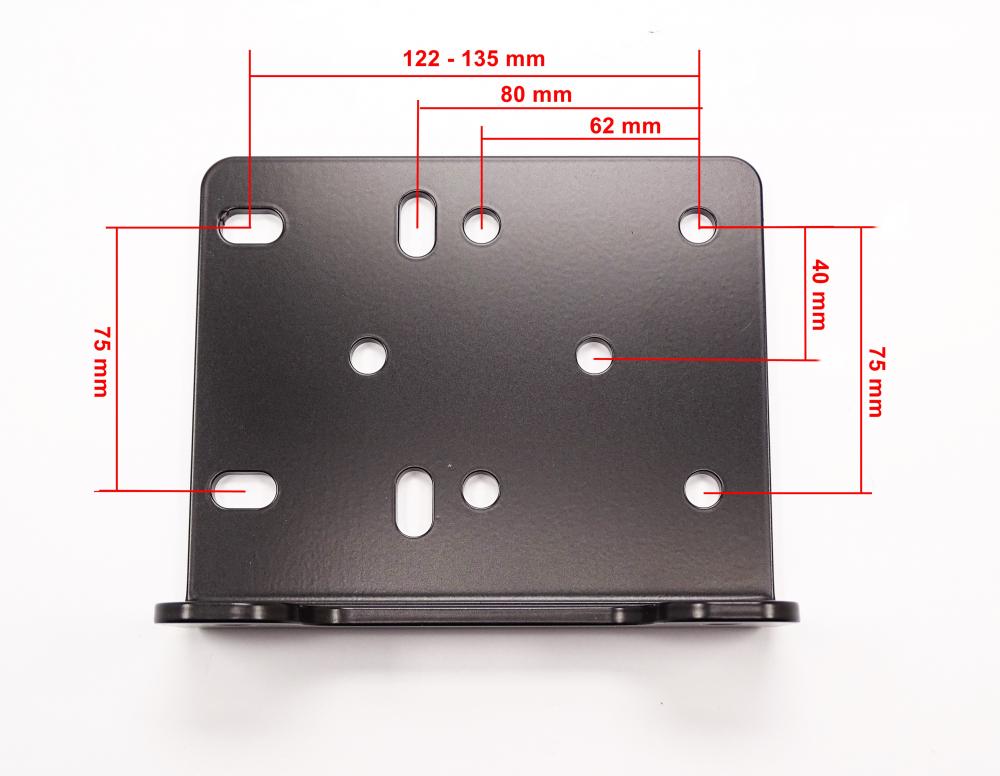 TMP Seilwinden Montageplatte für Rollenseilfenster -  ATV - Quad