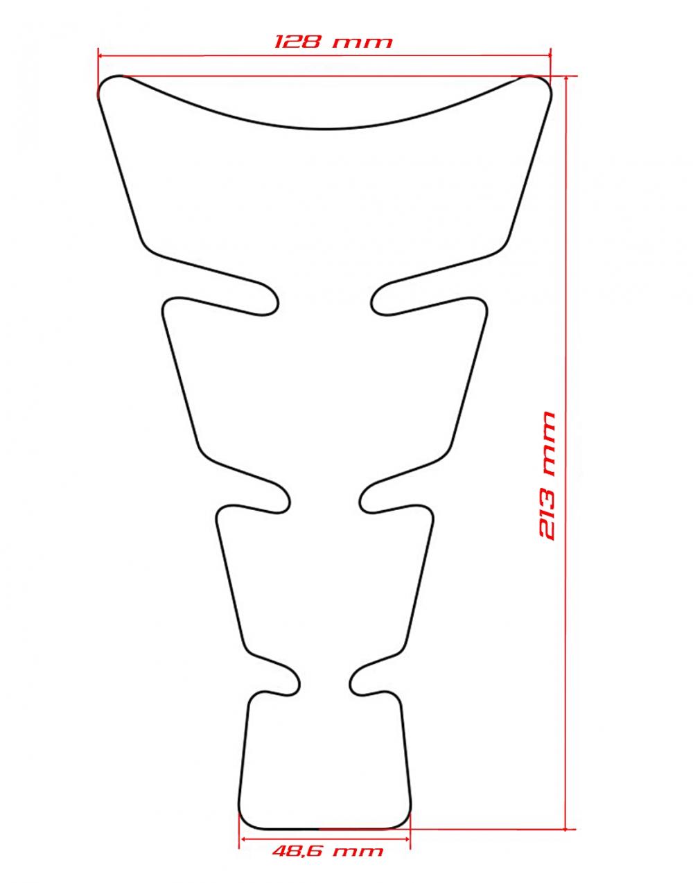 OneDesign Tankpad Spirit Carbon Design Universal