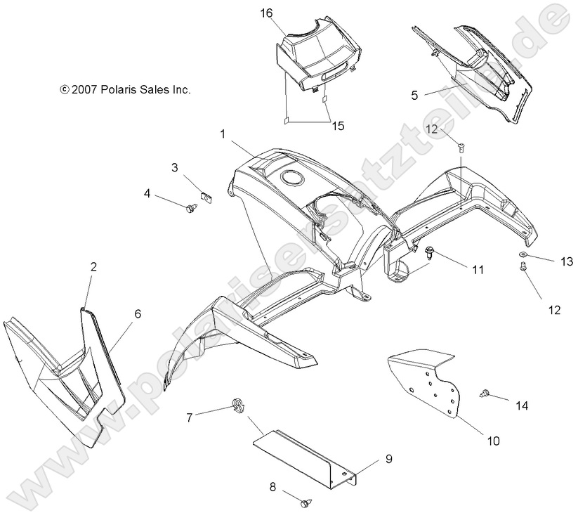 BODY, FRONT CAB BODY, FRONT CAB