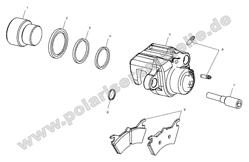 Rear Brake Caliper Rear Brake Caliper