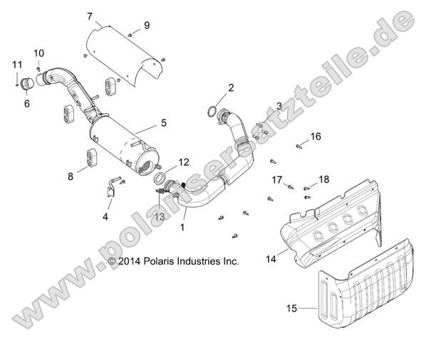 Engine, Exhaust System Engine, Exhaust System