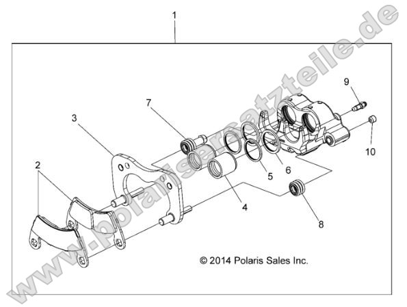 Brakes, Rear Caliper Brakes, Rear Caliper