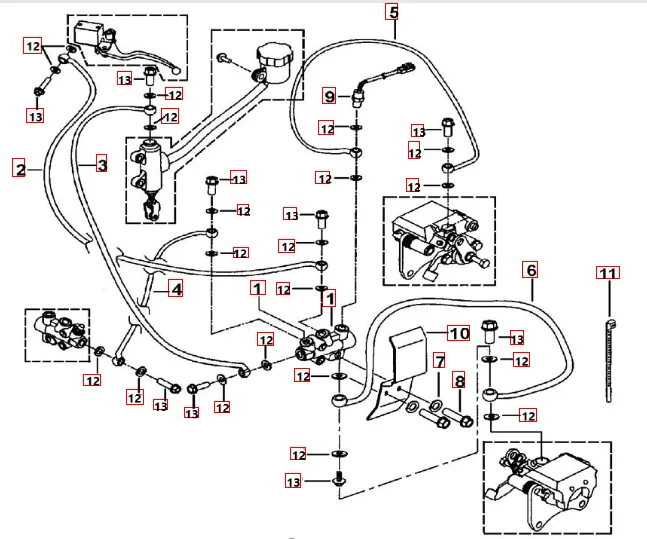 Bremsanlage hinten Bremsanlage hinten