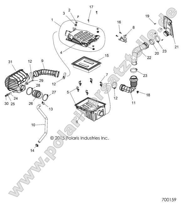 Engine, Air Intake System Engine, Air Intake System