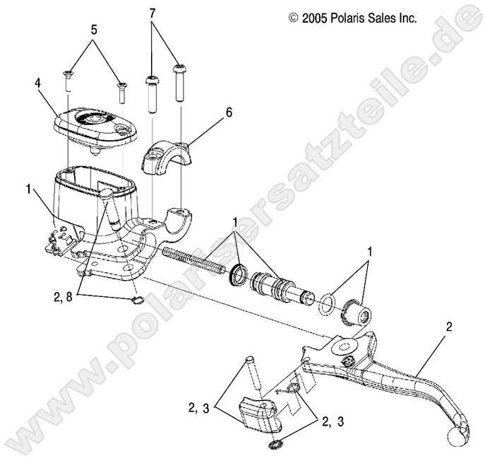 BRAKES, FRONT BRAKE LEVER and MASTER CYLINDER BRAKES, FRONT BRAKE LEVER and MASTER CYLINDER