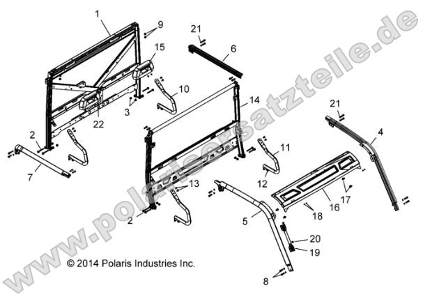 Chassis, Cab Frame Chassis, Cab Frame