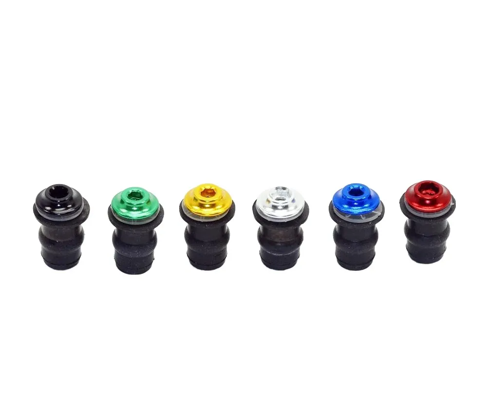 TMP Racing Verkleidungsschraube Aluminium M5x15 + Gummimutter