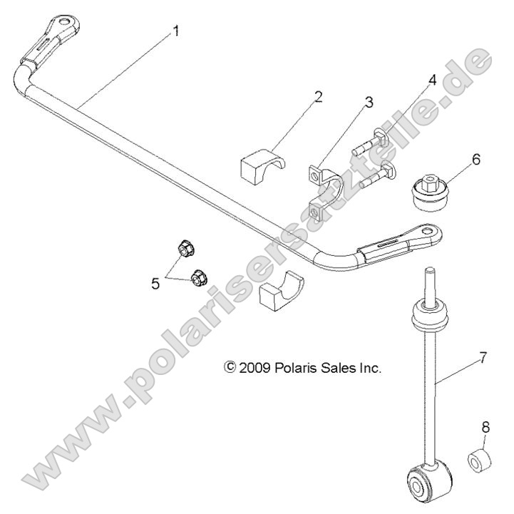 Suspension, Rear Stabilizer Bar