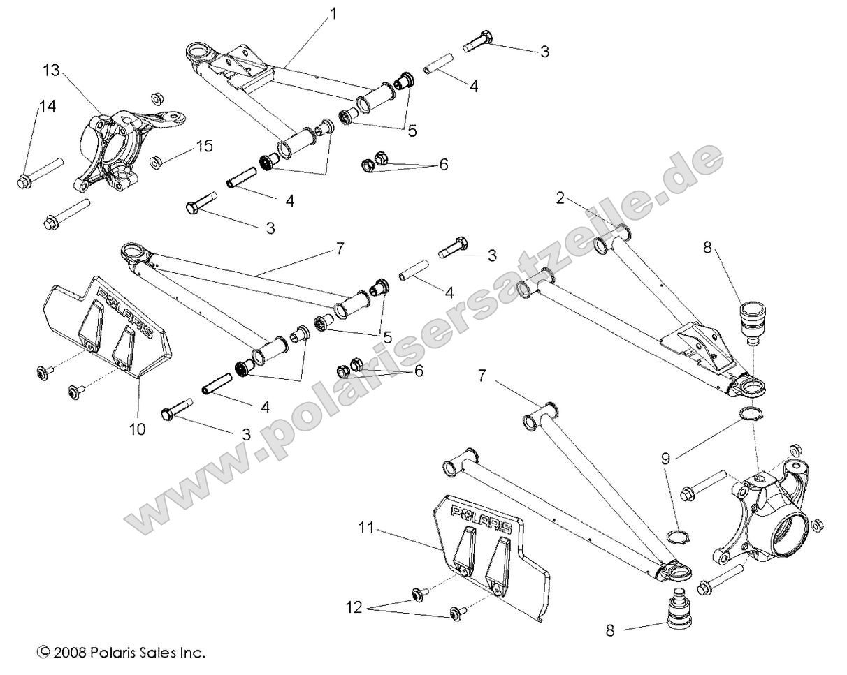 Suspension, Front Control Arms