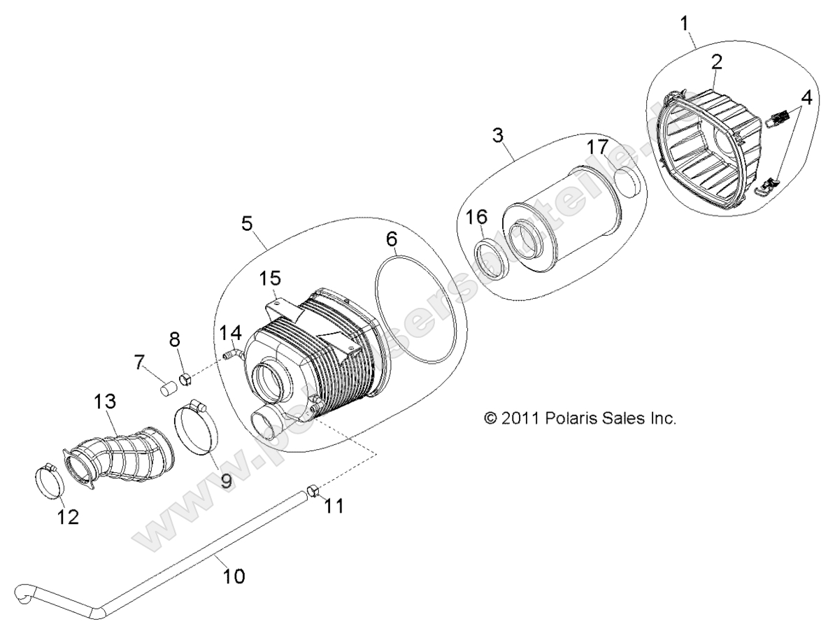 Engine, Air Intake System Engine, Air Intake System