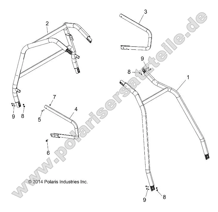Chassis, Cab Frame and Side Bars Chassis, Cab Frame and Side Bars