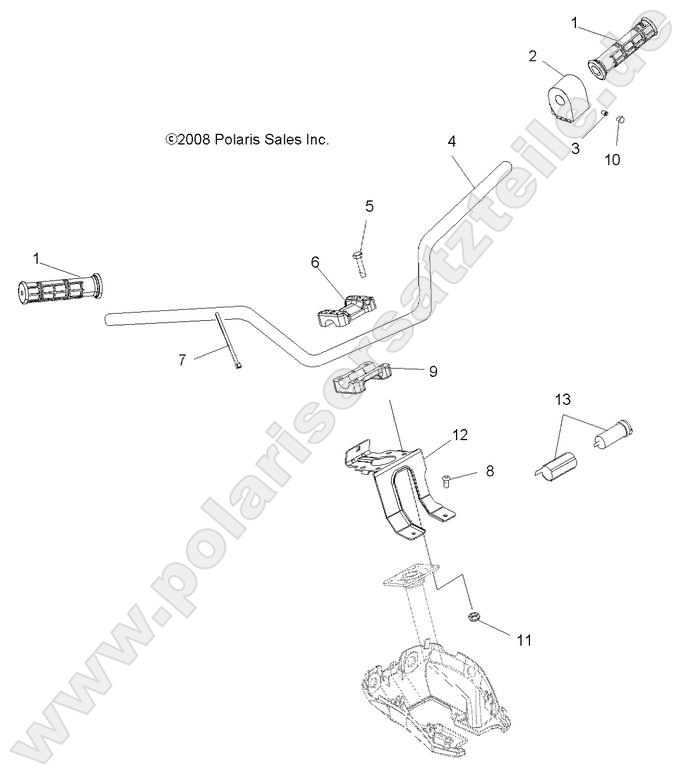 STEERING, HANDLEBAR and CONTROLS STEERING, HANDLEBAR and CONTROLS