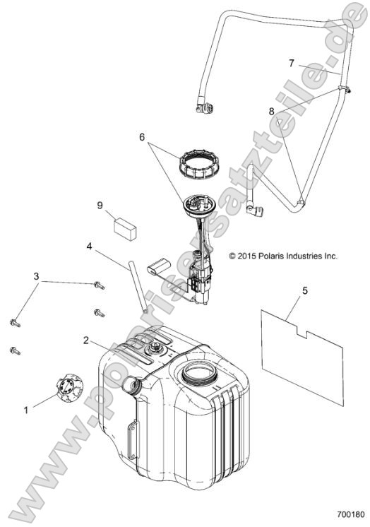 Body, Fuel Tank Asm.