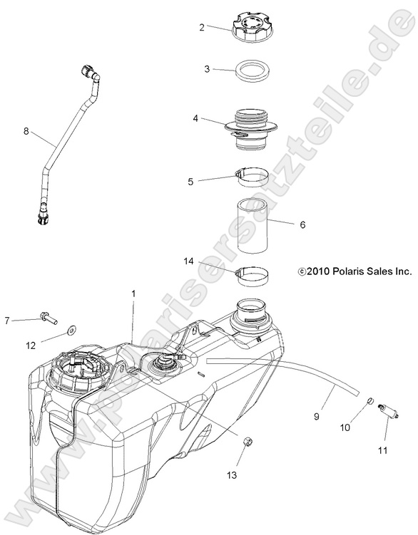BODY, FUEL TANK BODY, FUEL TANK