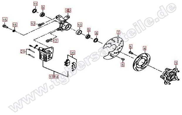 Vorderradbremse Vorderradbremse