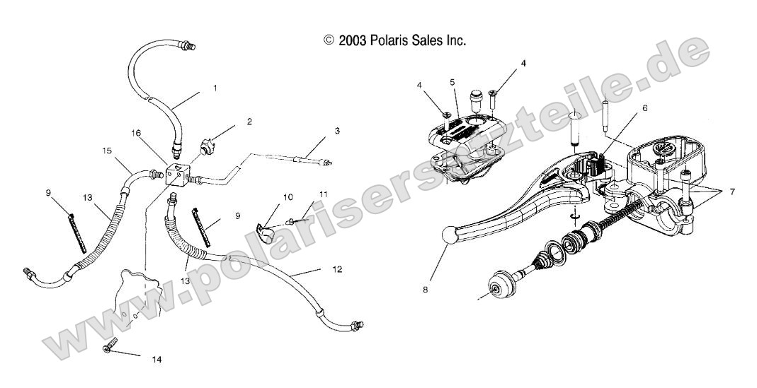 Controls - Master Cylinder/Brake Line Controls - Master Cylinder/Brake Line