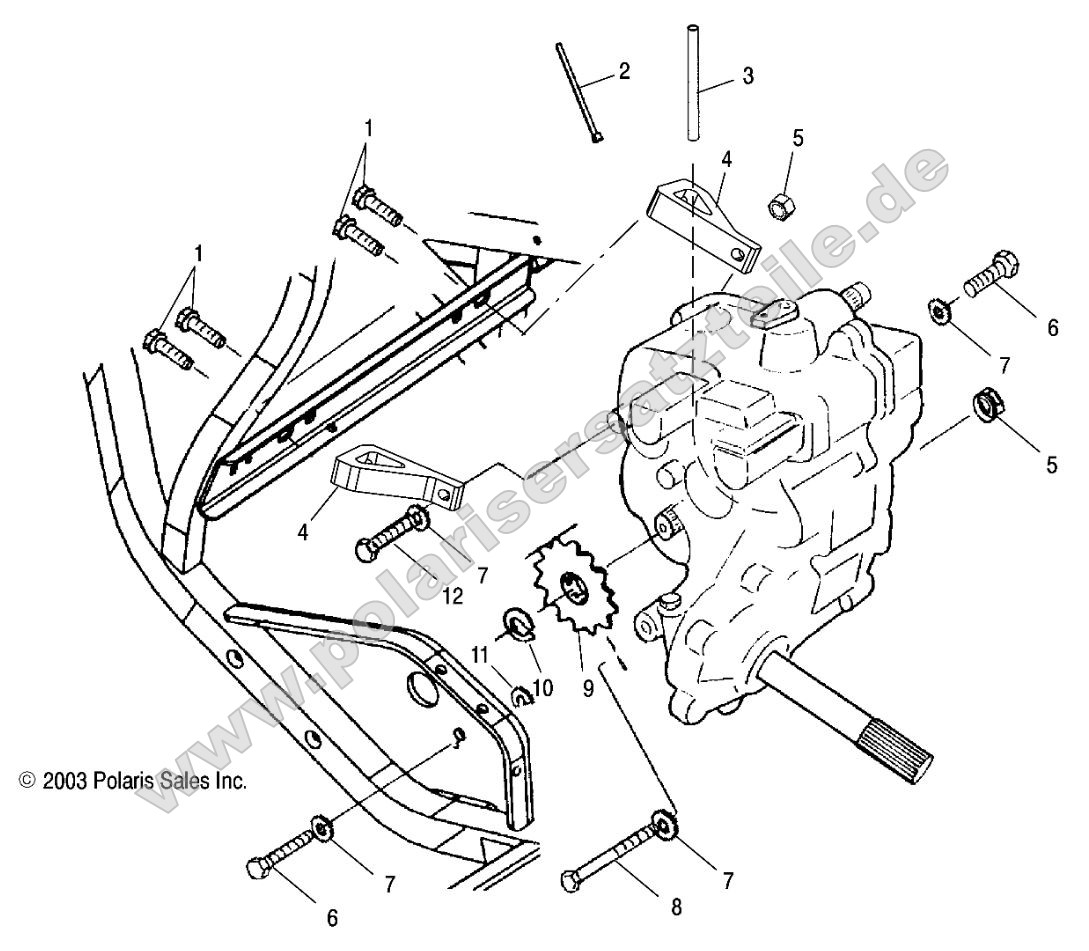 Gearcase Mounting Gearcase Mounting