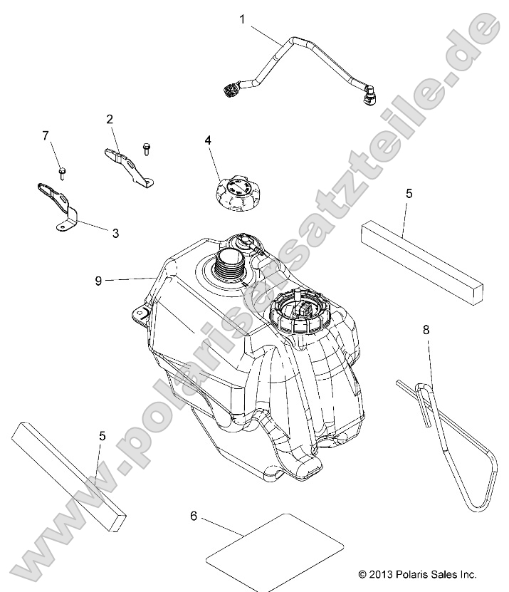Body, Fuel Tank Asm.