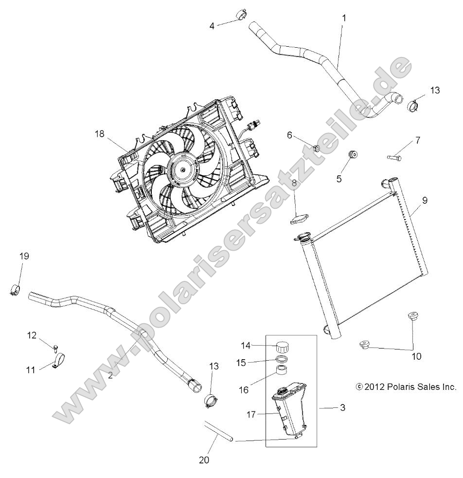 Engine, Cooling System Engine, Cooling System