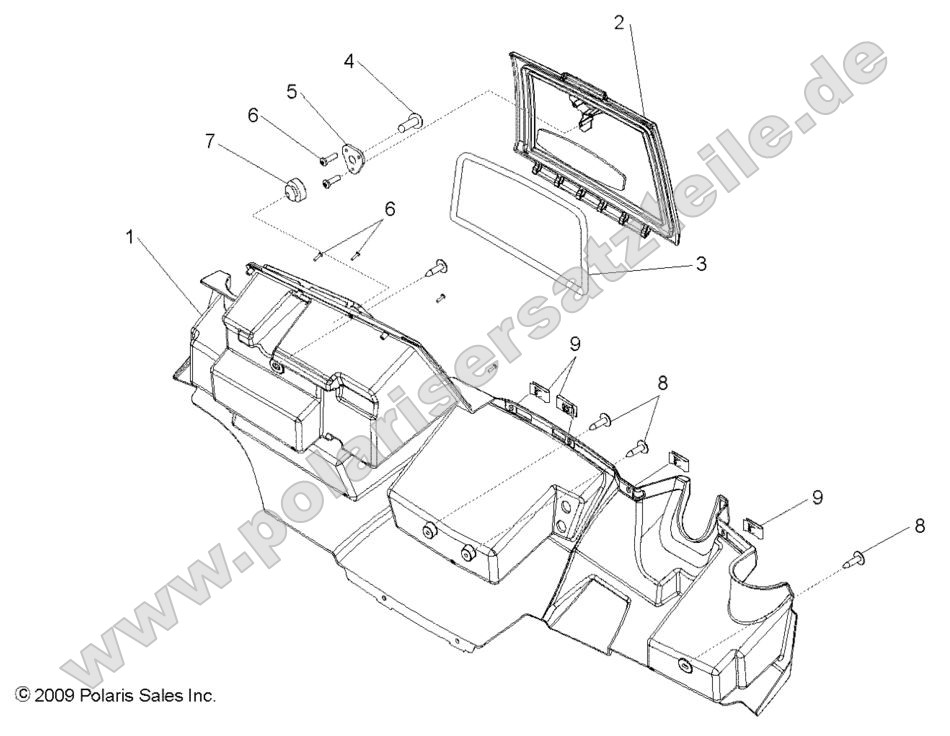 Body, Glove Box Storage