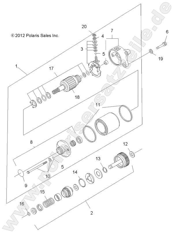ENGINE, STARTING SYSTEM (Built 10/09/11 and Before) ENGINE, STARTING SYSTEM (Built 10/09/11 and Before)