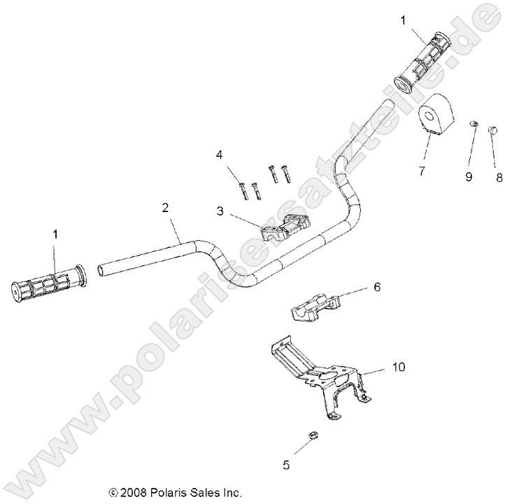 STEERING, HANDLEBAR and CONTROLS STEERING, HANDLEBAR and CONTROLS