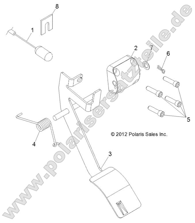 Engine, Throttle Pedal