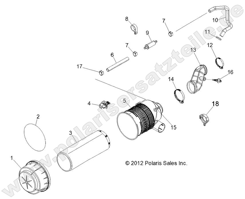 ENGINE, AIR INTAKE SYSTEM