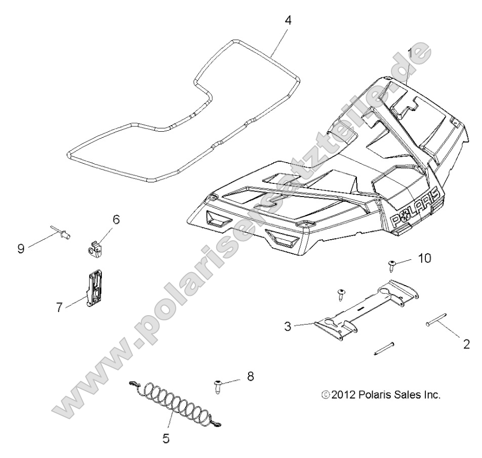 Body, Storage, Front Body, Storage, Front