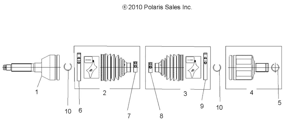 DRIVE TRAIN, FRONT DRIVE SHAFT