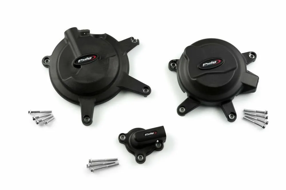 default52fgyXiVBd2sf PUIG KIT 3 KAPPEN ENGINEABDECKUNG KAWSAKI NINJA 400 18' - 20169N