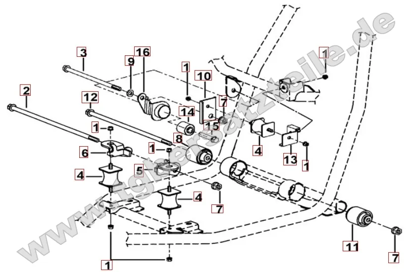 Motoraufhängung Motoraufhängung