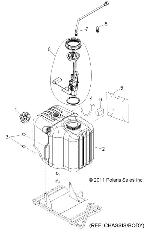 Body, Fuel Tank Asm.