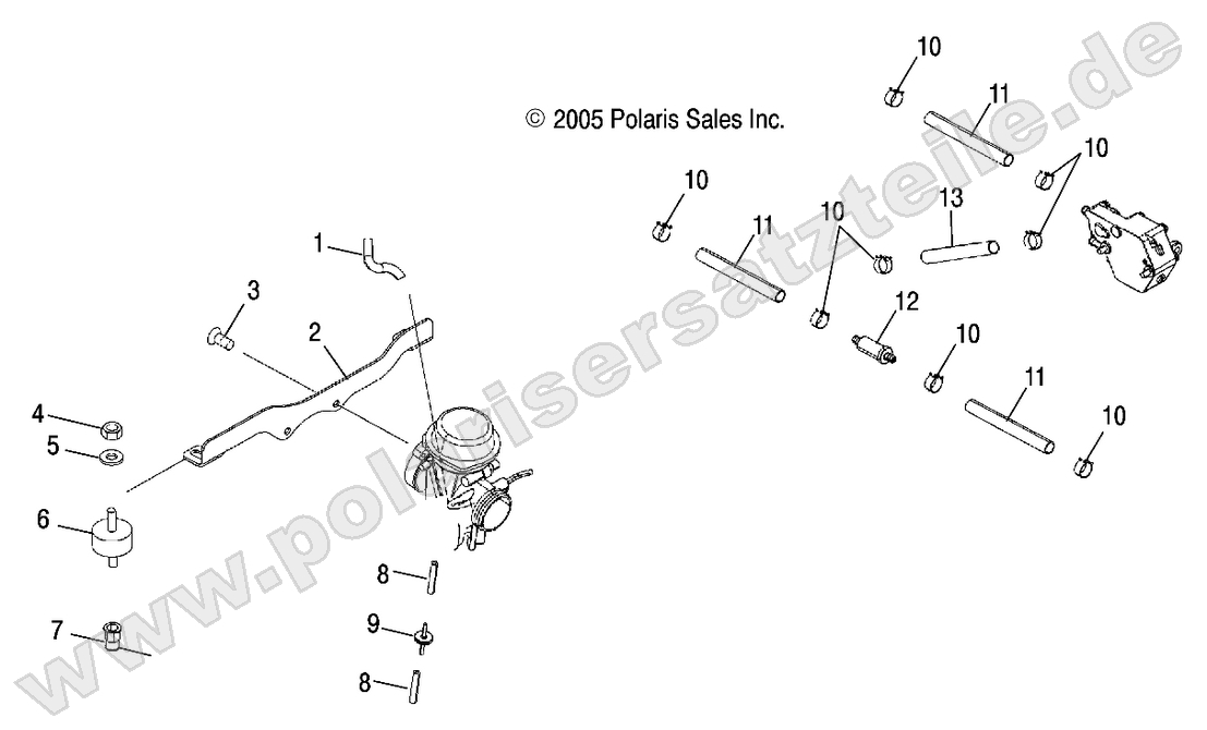 CARBURETOR MOUNTING and FUEL PUMP/LINES CARBURETOR MOUNTING and FUEL PUMP/LINES