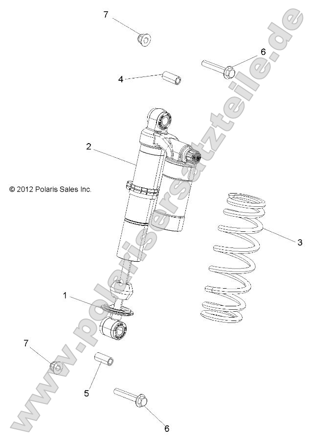 Suspension, Shock, Front, Mounting Suspension, Shock, Front, Mounting