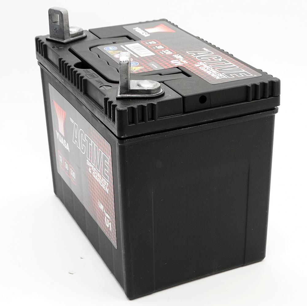 Yuasa YBX U1 Gartengeräte - Rasenmäher Batterie 12V 30AH