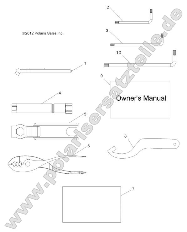 References, Tool Kit and Owners Manuals References, Tool Kit and Owners Manuals