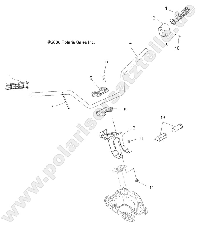 STEERING, HANDLEBAR and CONTROLS STEERING, HANDLEBAR and CONTROLS