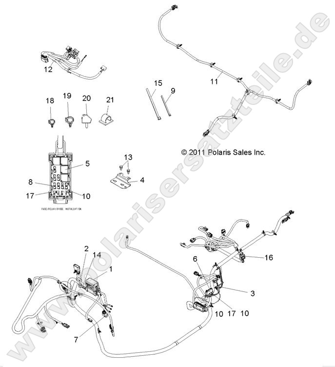 ELECTRICAL, WIRE HARNESSES